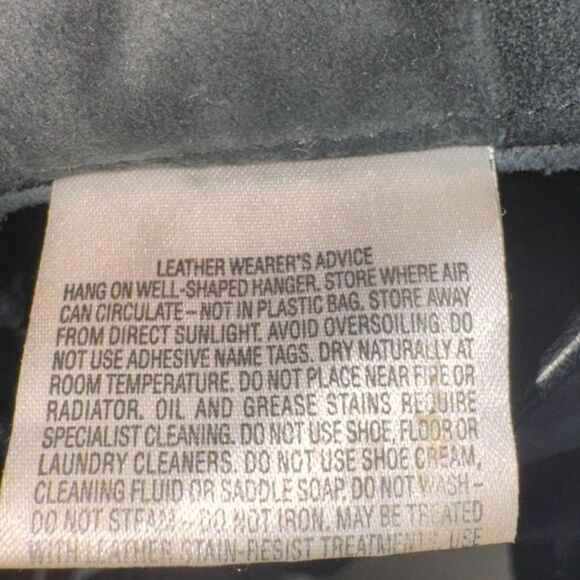 Missani Le Collezioni Jacket Mens Large Black Reversible Leather Suede Bomber - Picture 5 of 9